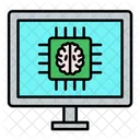 Artificial Intelligence Machine Learning Neural Network Icon
