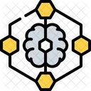 Brain Deep Learning Icon