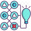 Deep Learning Automatic Learning Intelligence Icon