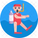 Deep Sea Diving Diving Scuba Diving アイコン