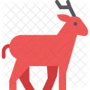 Animal Reindeer Christmas Icon