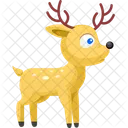 Deer Animal Cartoon Deer Icon