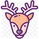 Deer Ecology Nature Icon