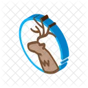 Deer Silhouette Hunting Icon