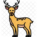Deer Antler Wild Icon