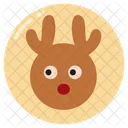 Deer Animal Christmas Icon