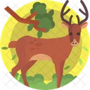 Nature Deer Animal Icon