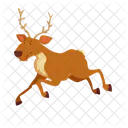 Deer Bird Mammal Icon