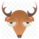 Deer Stag Antler Icon