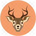 Deer Reindeer Hooefd Icon