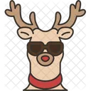 Deer Hipster Cool Icon