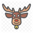 Deer Elk Reindeer Icon
