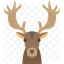 Deer Stag Antler Icon