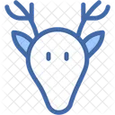 Deer Deer Horns Xmas Icon