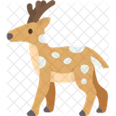 Deer Antler Wildlife Icon