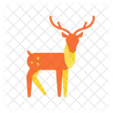 Deer Illustration Reindeer Icon