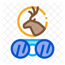 Deer Binocular  Icon