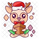 Deer Doll Christmas Icon