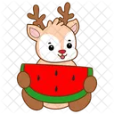 Deer Drink  Icon