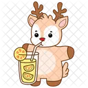 Deer Drink  Icon