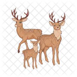 Deer family  Icon