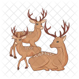Deer family  Icon
