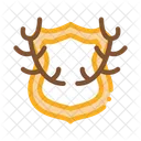 Deer Horns Hunting Icon