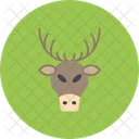 Animal Reindeer Christmas Icon