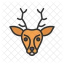 Deer Animal Reindeer Icon