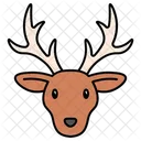 Deer Herbivore Mammal Icon
