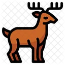 Deer Moose Animal Icon