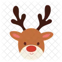 Deer Reindeer Cartoon Icon