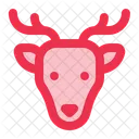Deer Reindeer Animal Icon