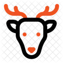 Deer Reindeer Animal Icon