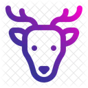 Deer Reindeer Animal Icon