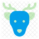 Deer Reindeer Animal Icon