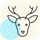 Deer Animal Wildlife Icon