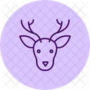 Deer Animal Wildlife Icon