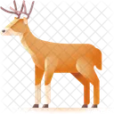 Deer Animal Reindeer Icon