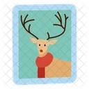 Deer with scarf  Icon