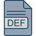 Def File Format Icon