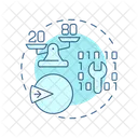 Software Development Defect Clustering Icon