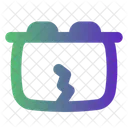 Akku Kaputt Kaputt Batterie Symbol