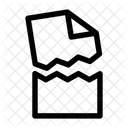 Defekte Datei  Symbol