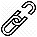 Defekter Link Symbol