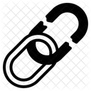 Defektes Glied Glied Kette Symbol