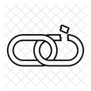 Defekter Link Symbol