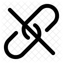 Defekter Link  Symbol