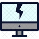 Defekter Monitor  Symbol