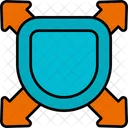 Defence Shield  Icon